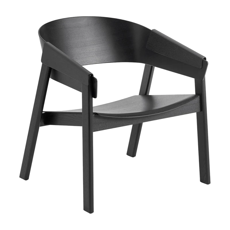 Fauteuil Lounge noir Cover - Muuto