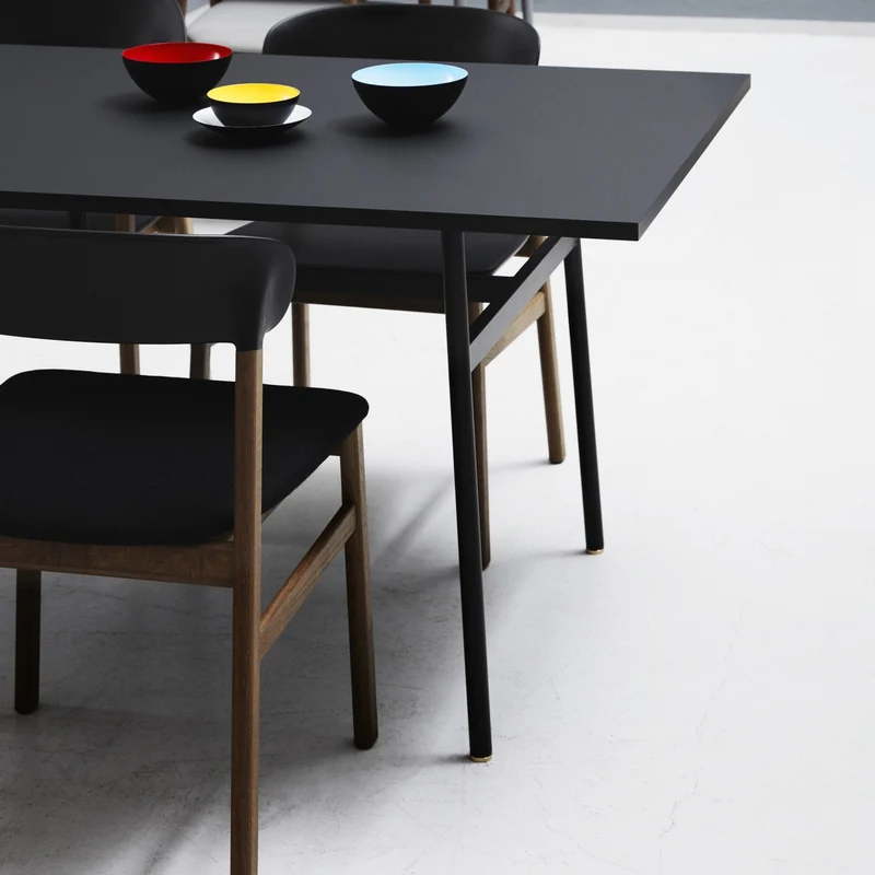 Table noire 160x90 Union noir - Normann Copenhagen