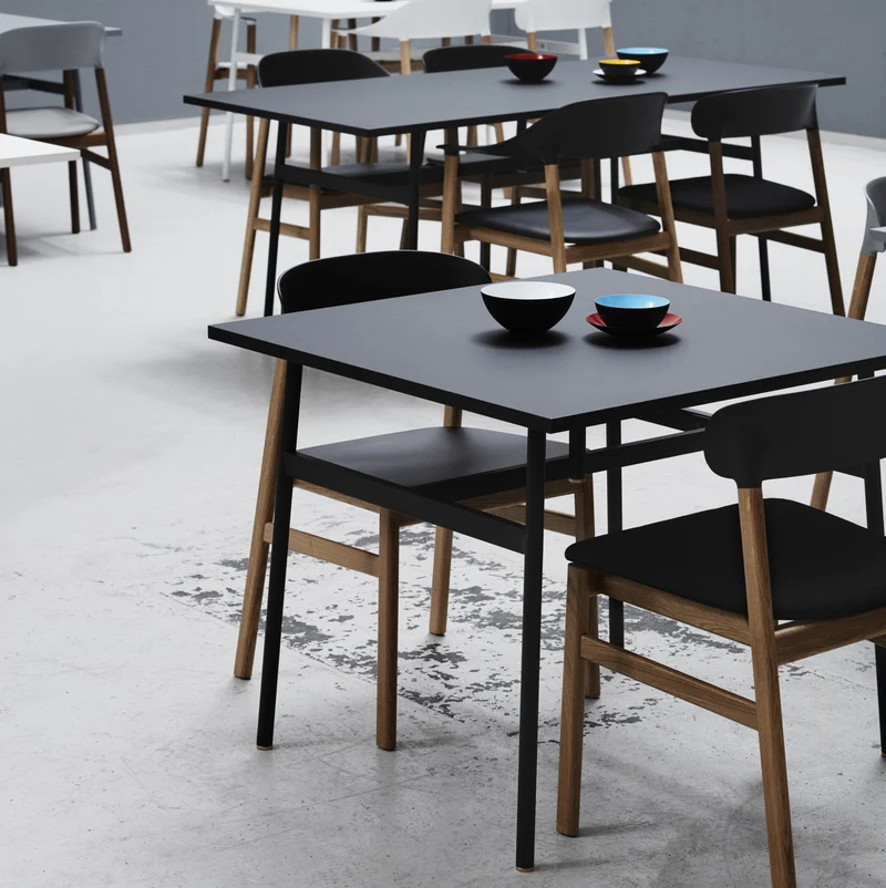 Table noire 160x90 Union noir - Normann Copenhagen