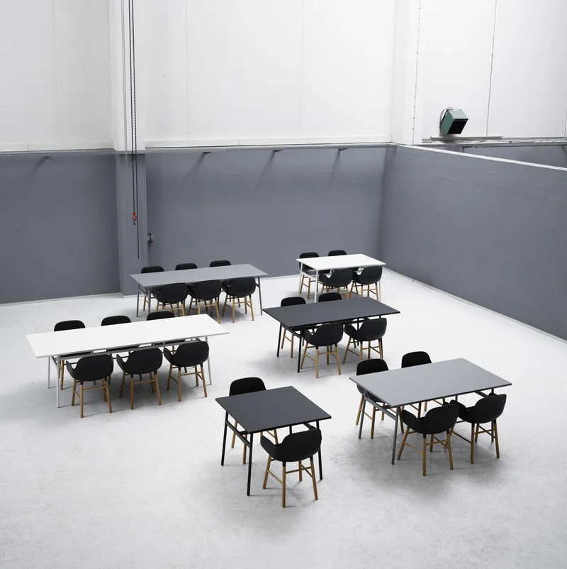 Table noire 160x90 Union noir - Normann Copenhagen