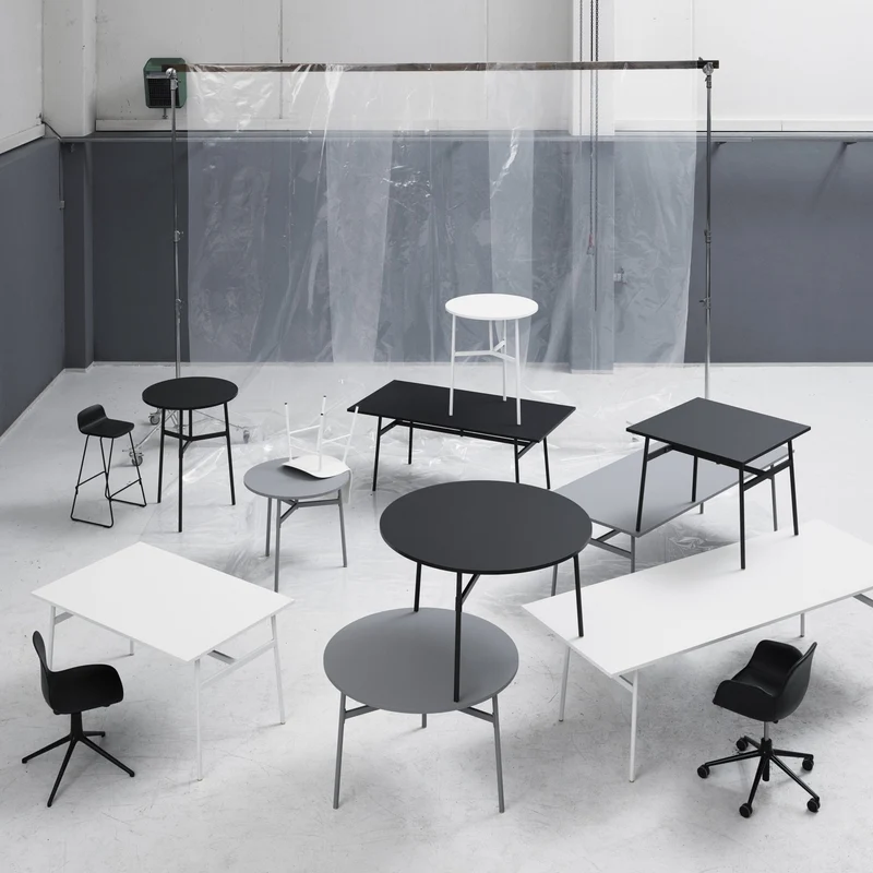 Table blanche 180x90 Union blanc - Normann Copenhagen