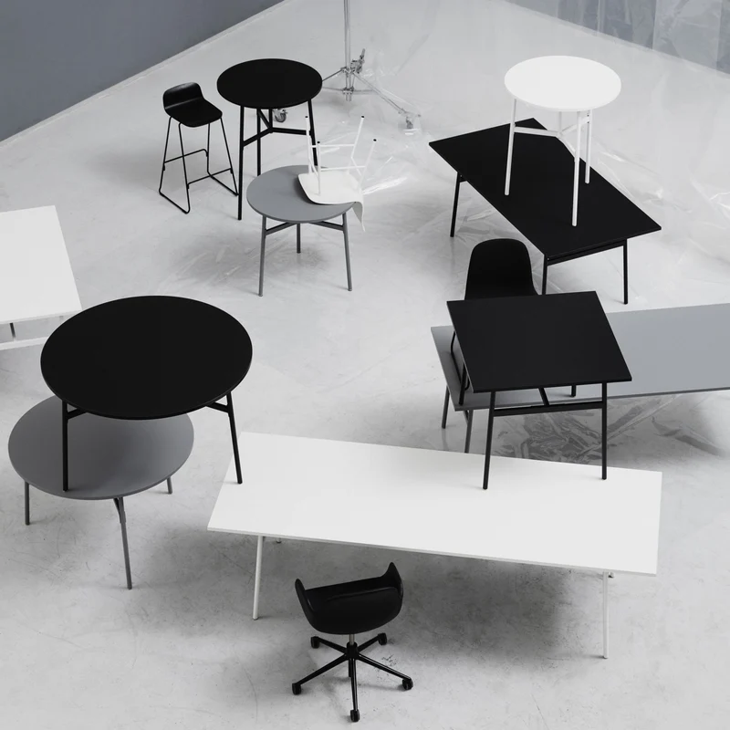 Table blanche 180x90 Union blanc - Normann Copenhagen
