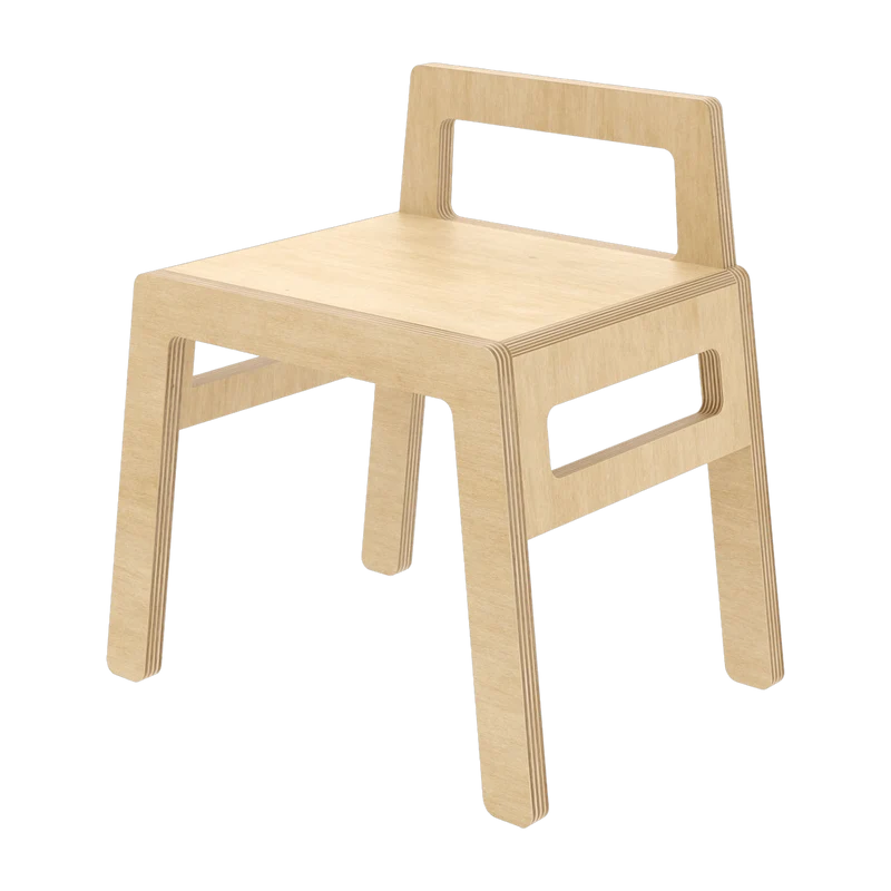 Tabouret naturel pour enfant Flex - Nuki Shop