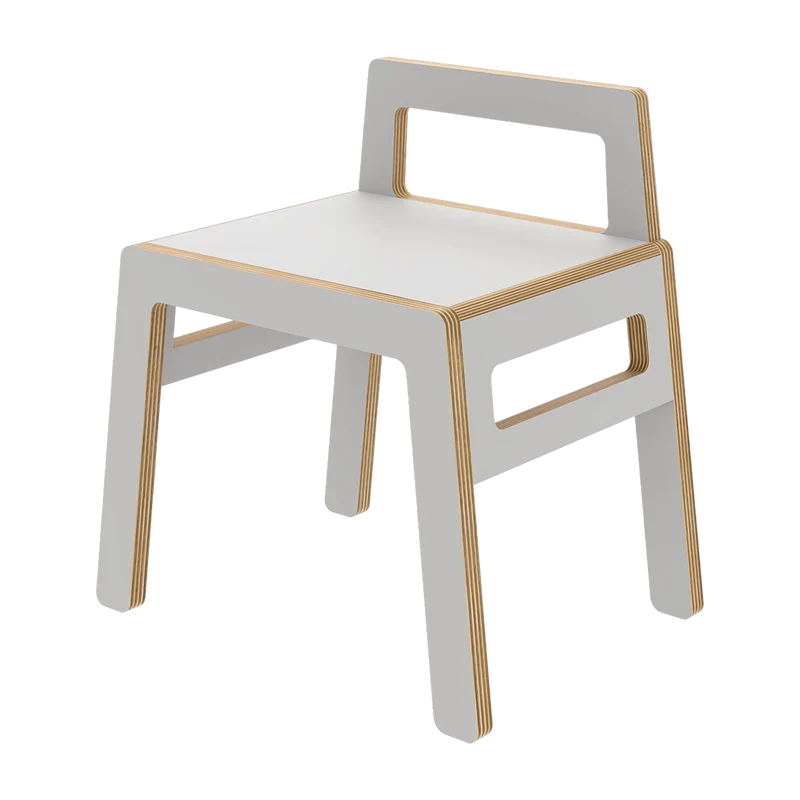 Tabouret gris pour enfant Flex - Nuki Shop