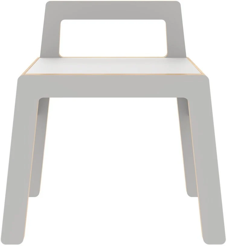 Tabouret gris pour enfant Flex - Nuki Shop