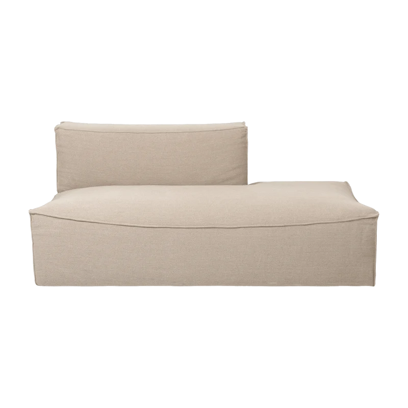 Module avec accoudoir droit L beige Catena - Ferm Living