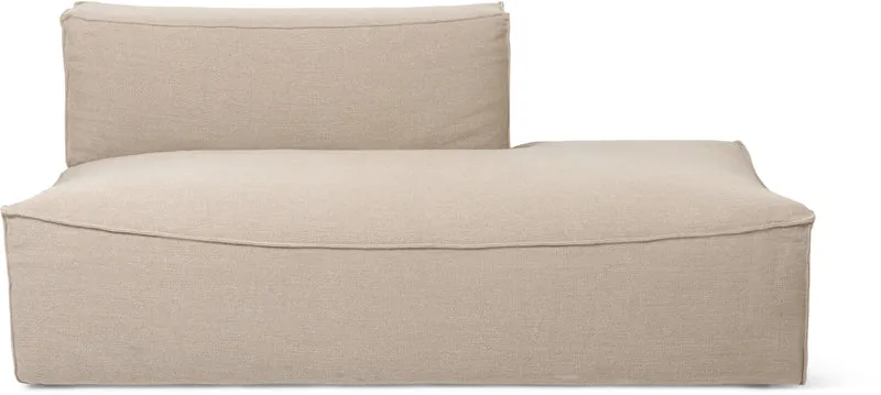 Module avec accoudoir droit L beige Catena - Ferm Living