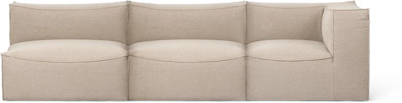 Module 2 places L profond beige Catena - Ferm Living