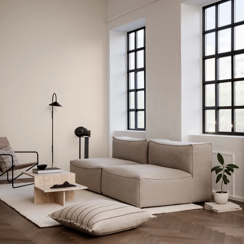 Module 2 places L profond beige Catena - Ferm Living