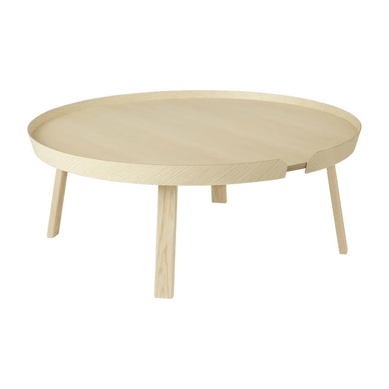 Table basse frêne 95 cm Around - Muuto