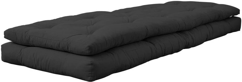 Fauteuil convertible en lit de jour gris anthracite Buckle-Up - Karup Design