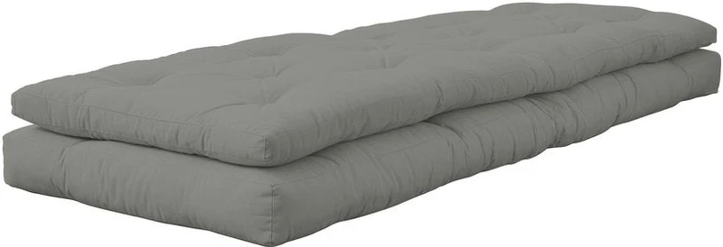 Fauteuil convertible en lit de jour gris Buckle-Up - Karup Design