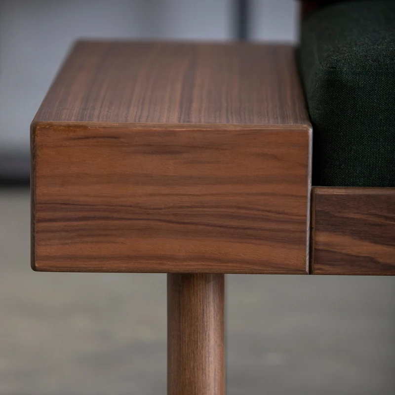 Banquette Mid Vert Kvadrat - Kann Design