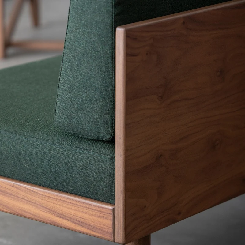 Banquette Mid Vert Kvadrat - Kann Design