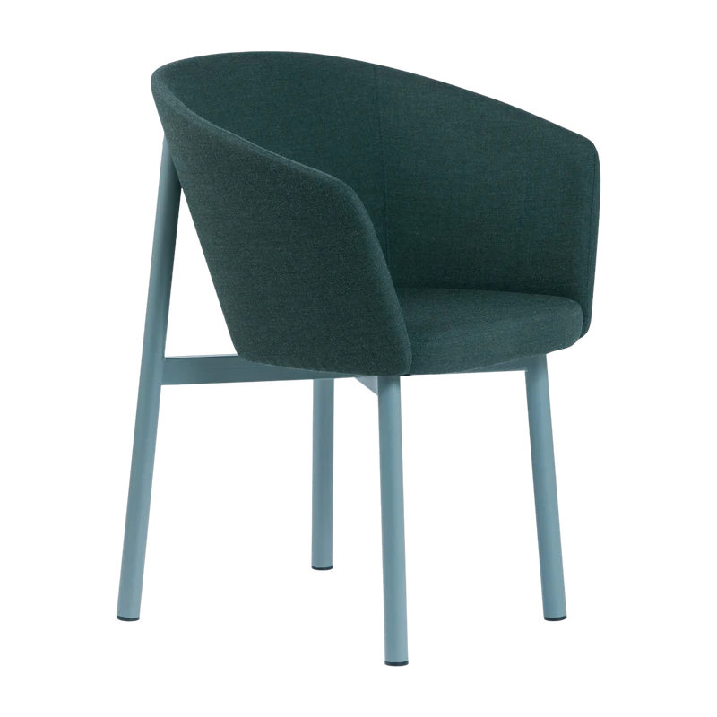 Fauteuil en laine vert Résidence - Kann Design