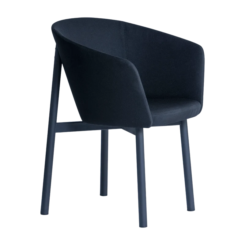 Fauteuil en laine noir Résidence - Kann Design