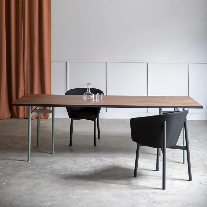 Fauteuil en laine noir Résidence - Kann Design