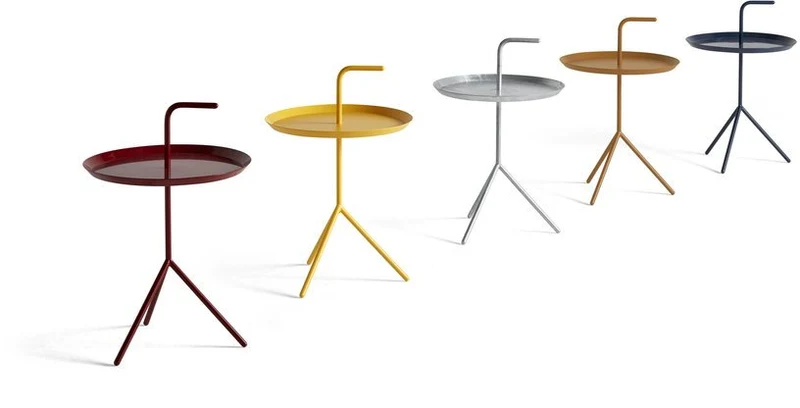 Table d'appoint en métal noir DLM - HAY