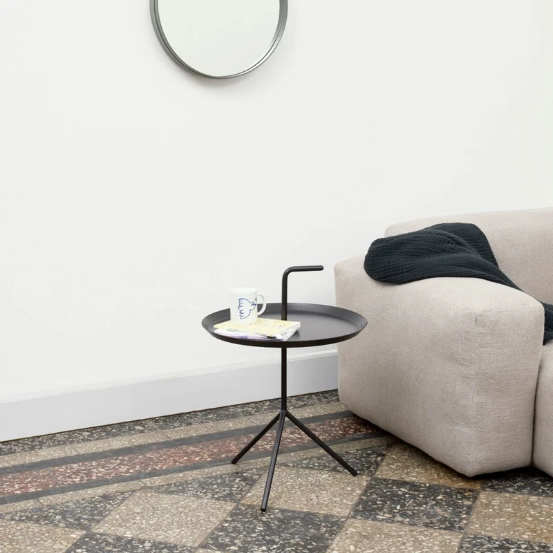 Table d'appoint en métal noir DLM - HAY