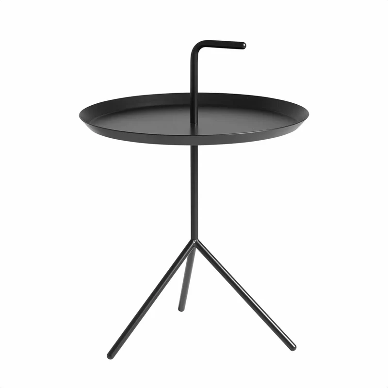 Table d'appoint en métal noir 48 cm DLM - HAY