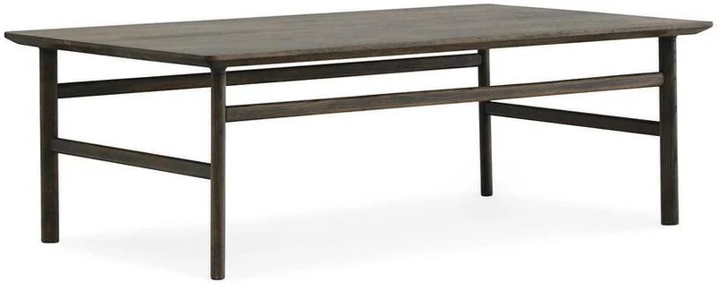 Table basse en chêne teinté L Grow Smoked oak - Normann Copenhagen