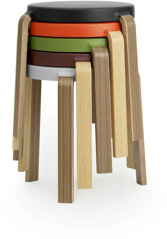 Tabouret en chêne noir TAP noir - Normann Copenhagen