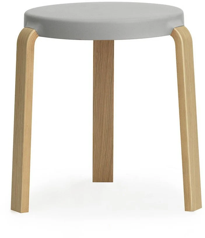 Tabouret en chêne gris TAP Grey - Normann Copenhagen