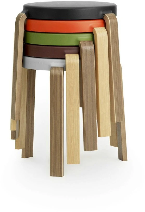 Tabouret en chêne gris TAP Grey - Normann Copenhagen