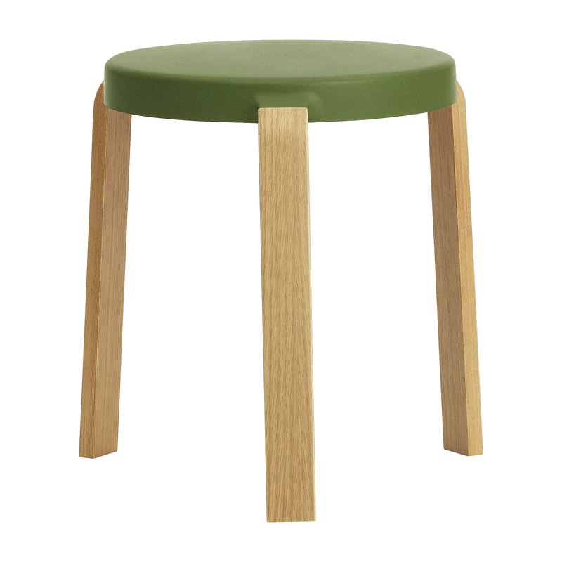 Tabouret en chêne vert TAP Olive - Normann Copenhagen