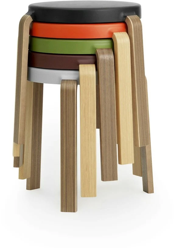 Tabouret en chêne vert TAP Olive - Normann Copenhagen