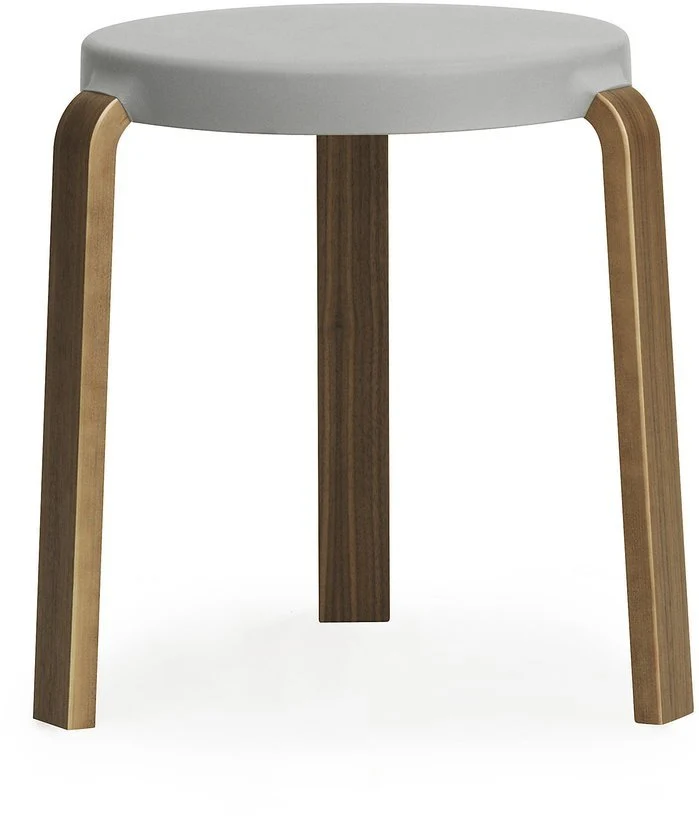 Tabouret en noyer gris TAP Grey - Normann Copenhagen