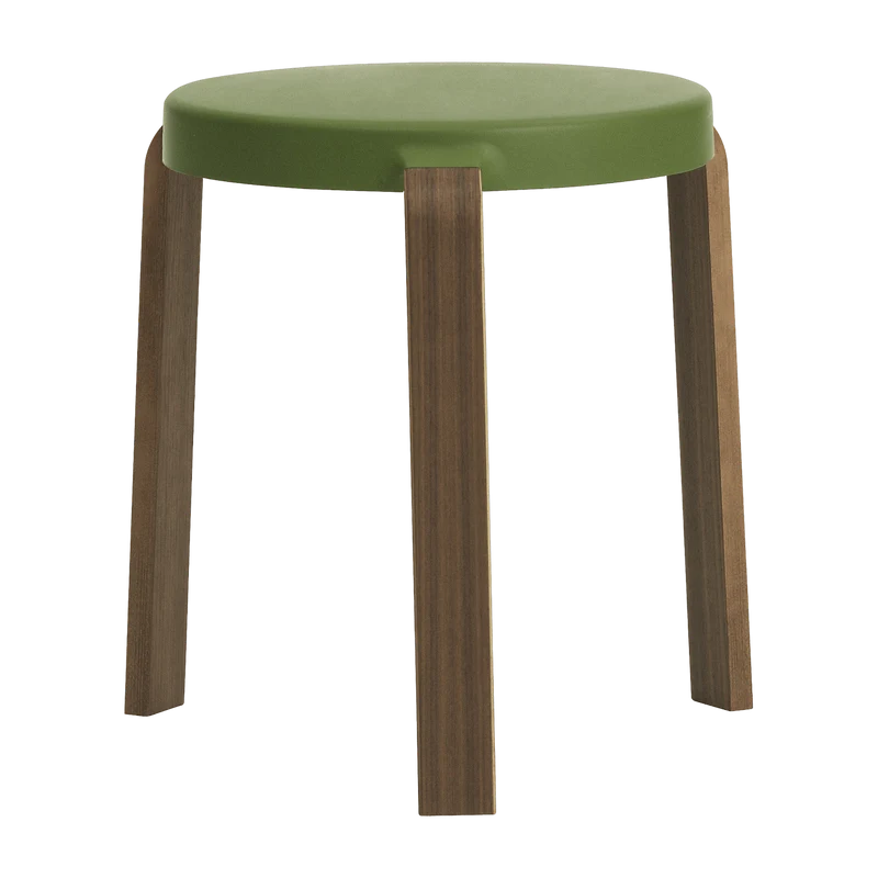 Tabouret en noyer vert TAP Olive - Normann Copenhagen