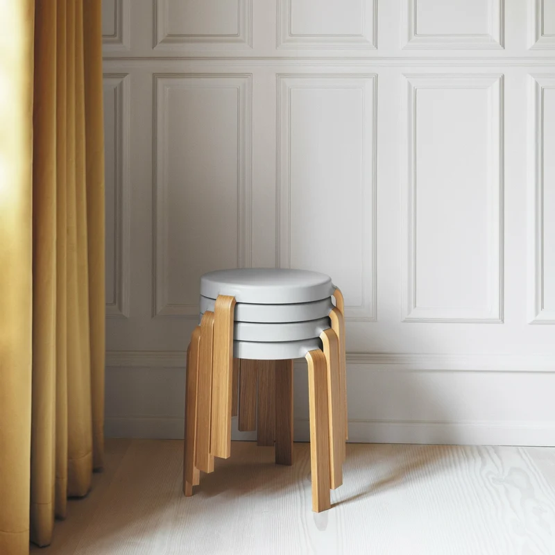 Tabouret en noyer vert TAP Olive - Normann Copenhagen