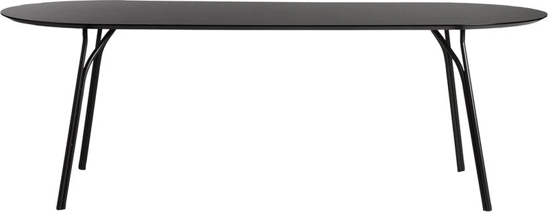 Table à manger noire 220 cm Tree - Woud