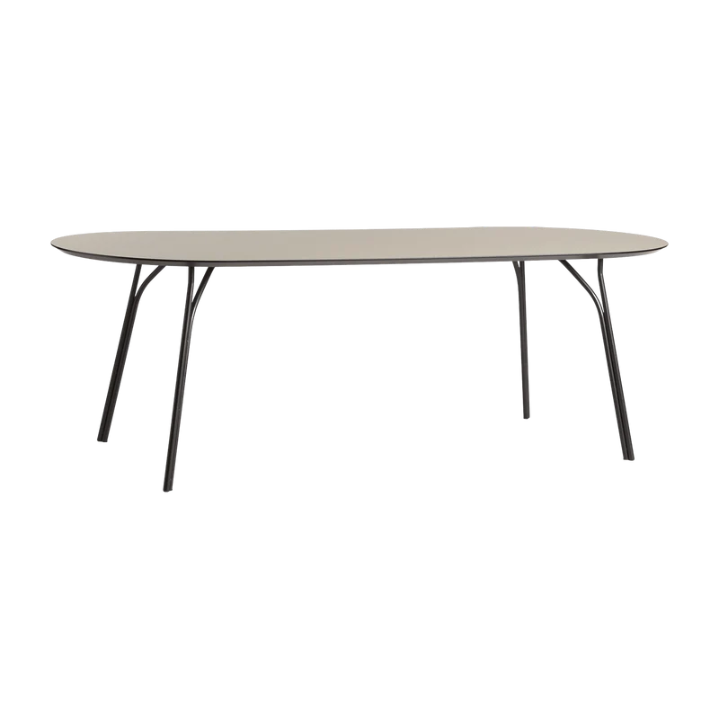 Table à manger taupe 220 cm Tree - Woud