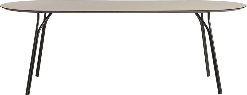 Table à manger taupe 220 cm Tree - Woud