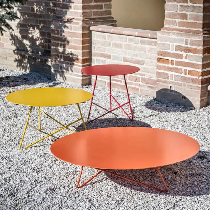 Table basse en métal salvia Ermione 65 - Meme Design