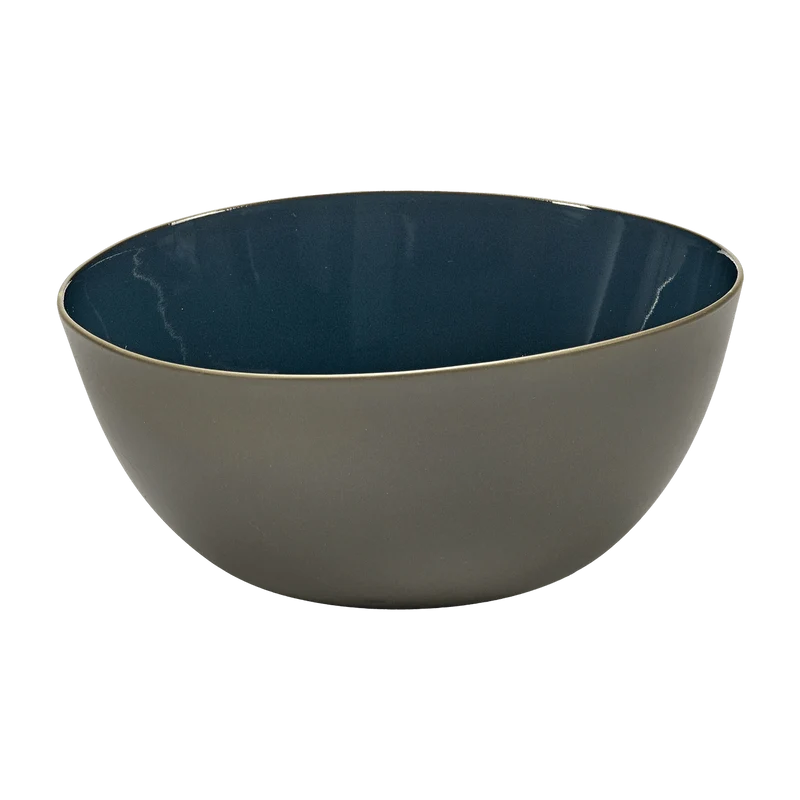 Bol bleu en grès L - Serax