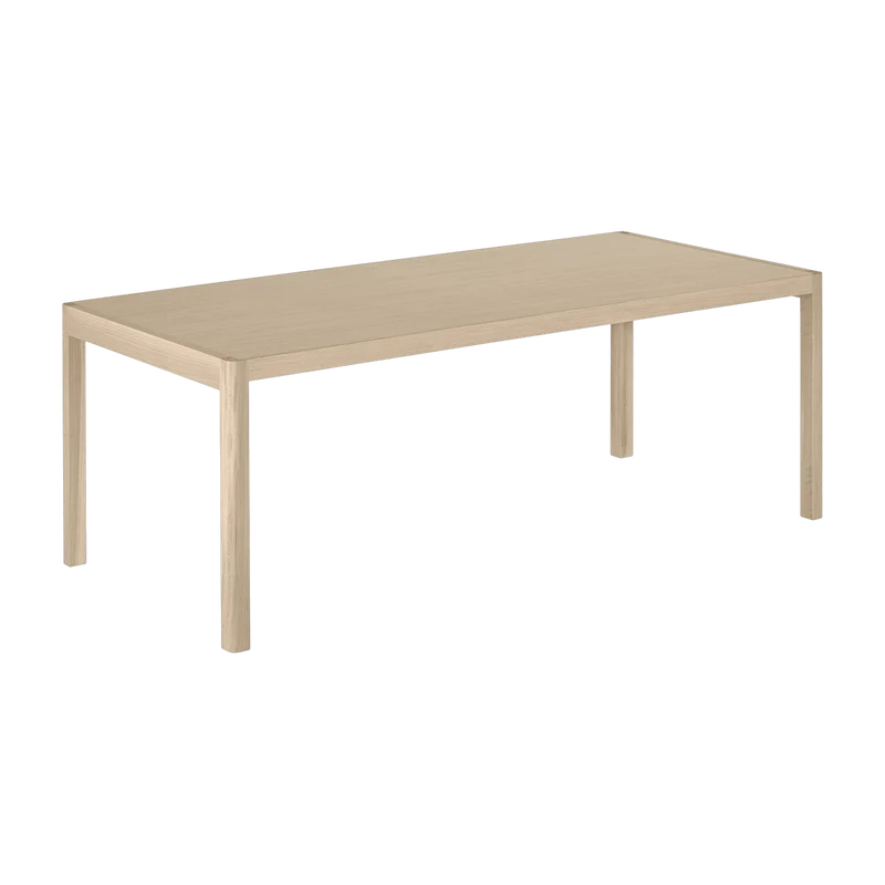 Table 200 cm chêne naturel Workshop - Muuto