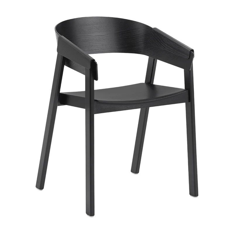 Fauteuil en chêne noir Cover - Muuto