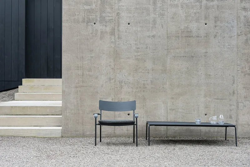 Table basse en aluminium noir August - Serax