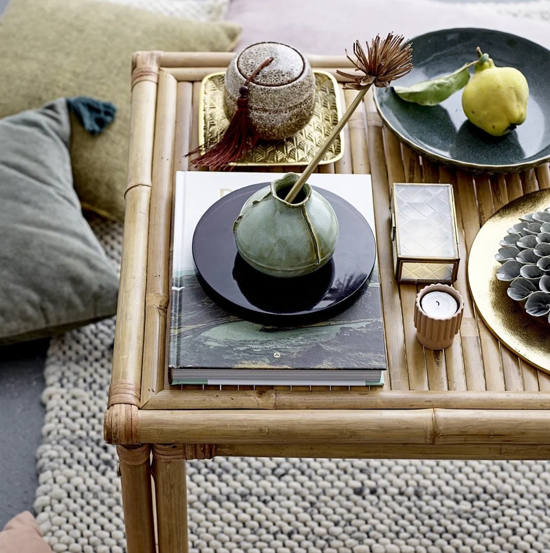 Table basse Sole en bambou - Bloomingville