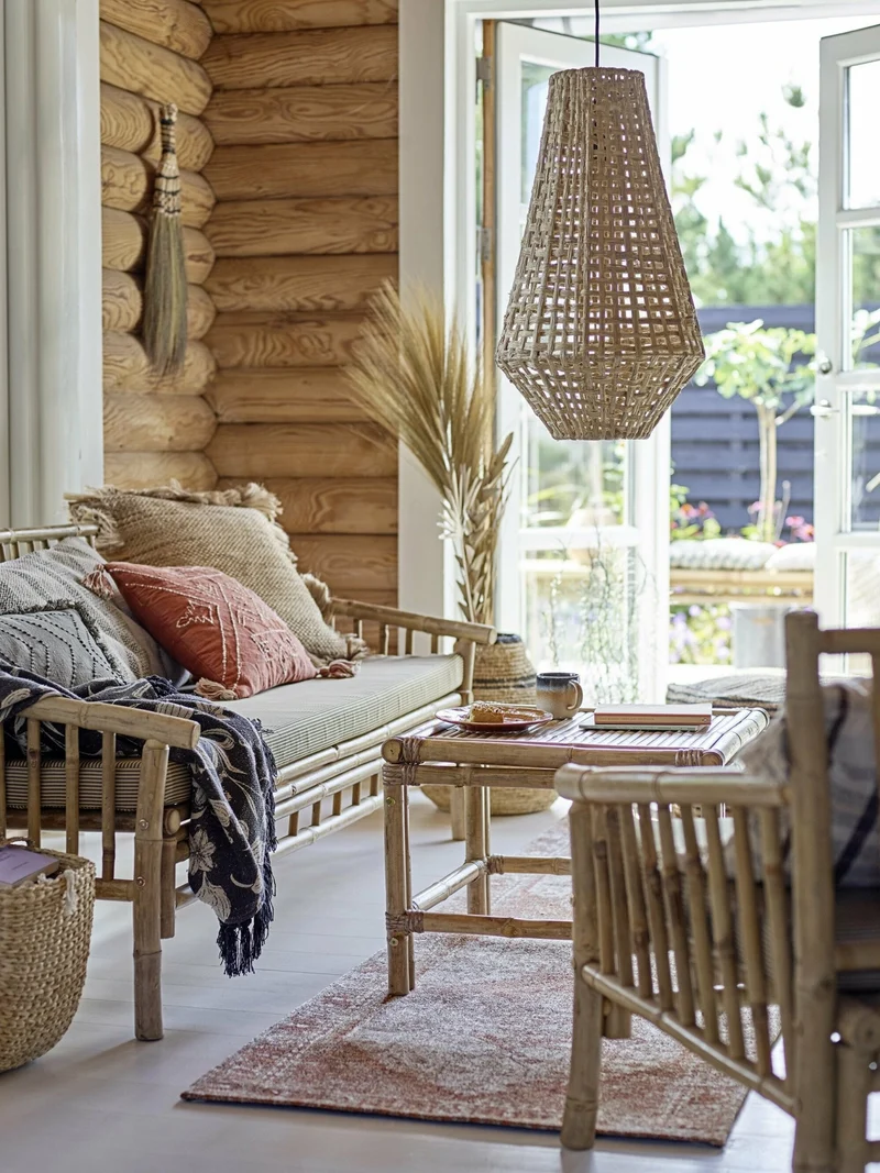 Table basse Sole en bambou - Bloomingville