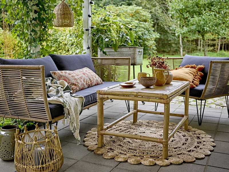 Table basse Sole en bambou - Bloomingville