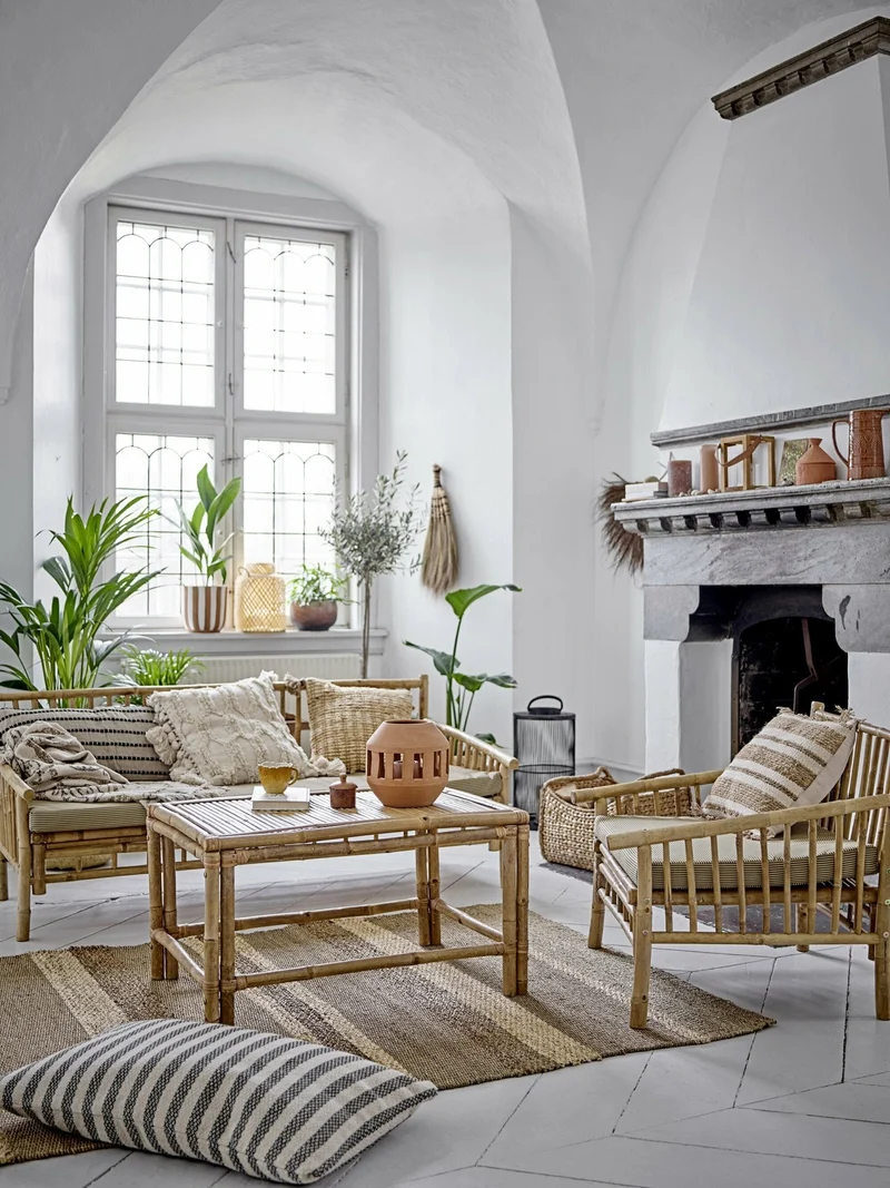 Table basse Sole en bambou - Bloomingville