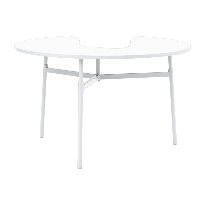 Table blanche 120x74,5 Union blanc - Normann Copenhagen