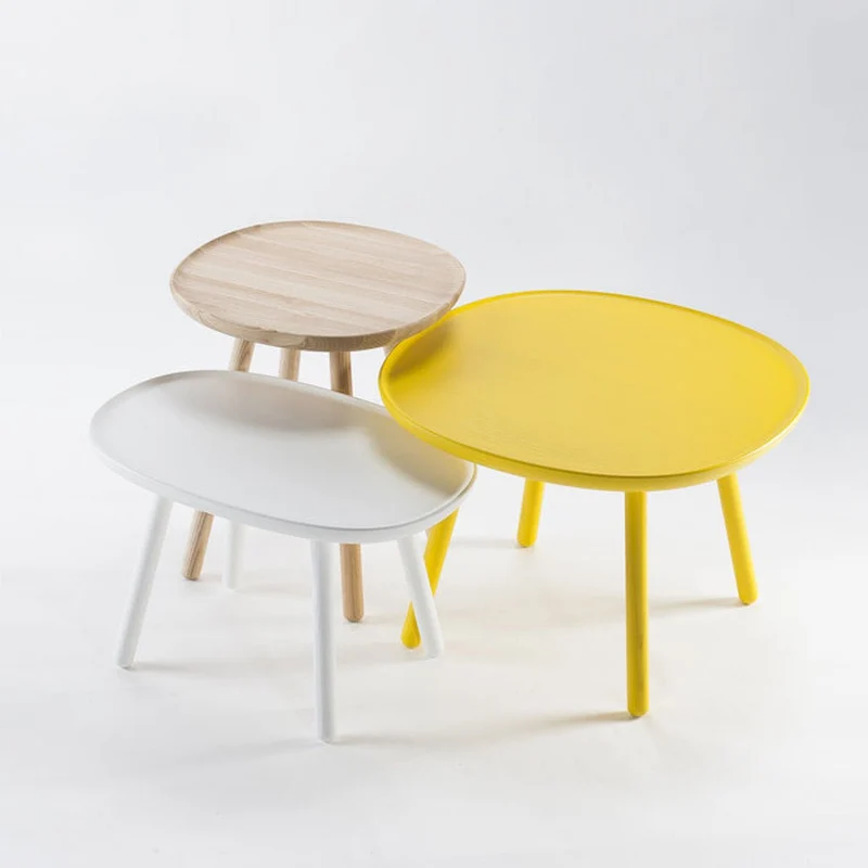 Table d'appoint rose 45 cm Naïve - Emko