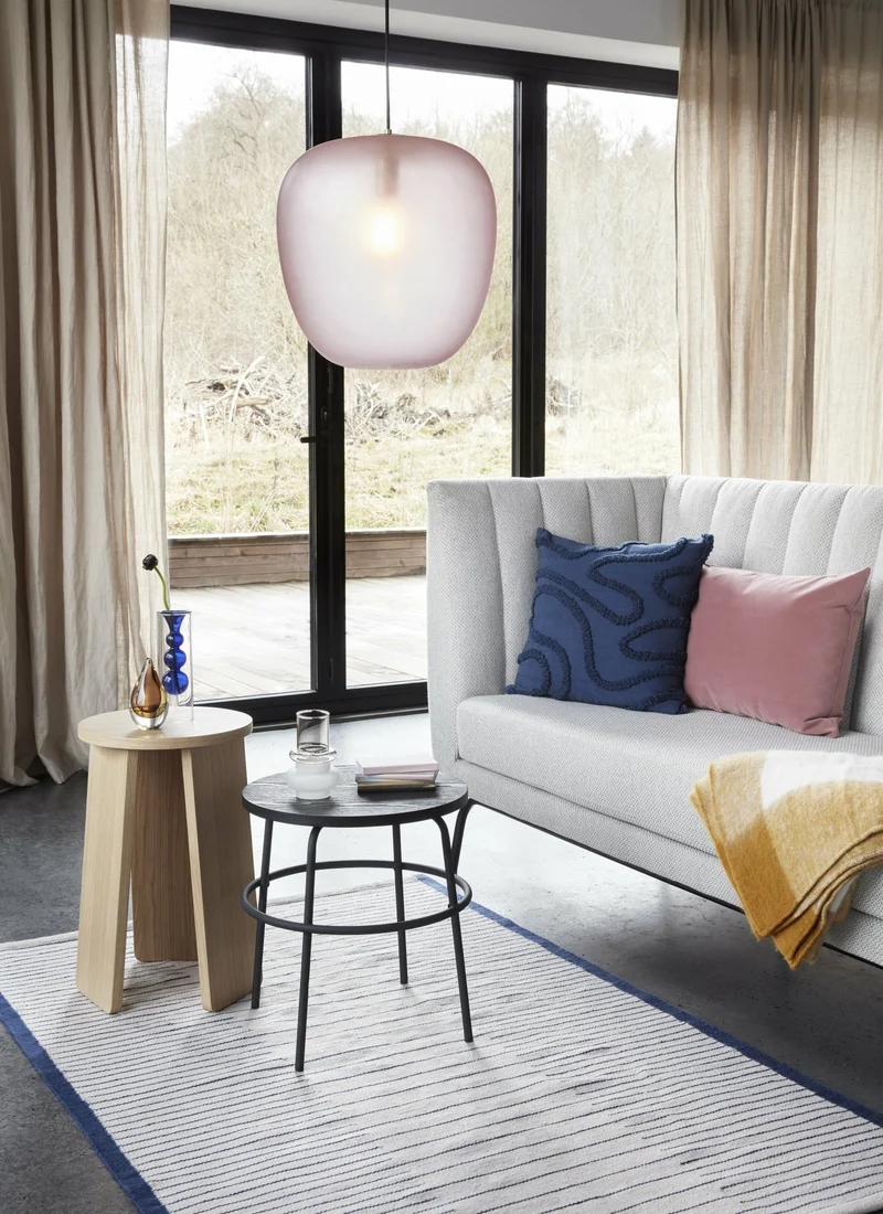 Tabouret en bois de chêne - Hübsch