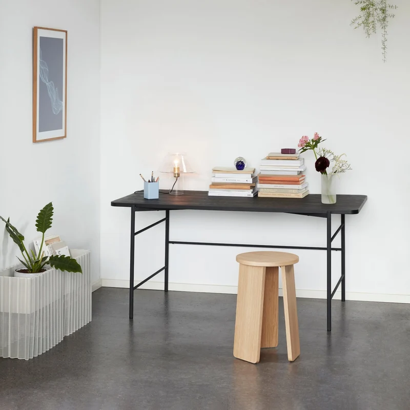 Tabouret en bois de chêne - Hübsch
