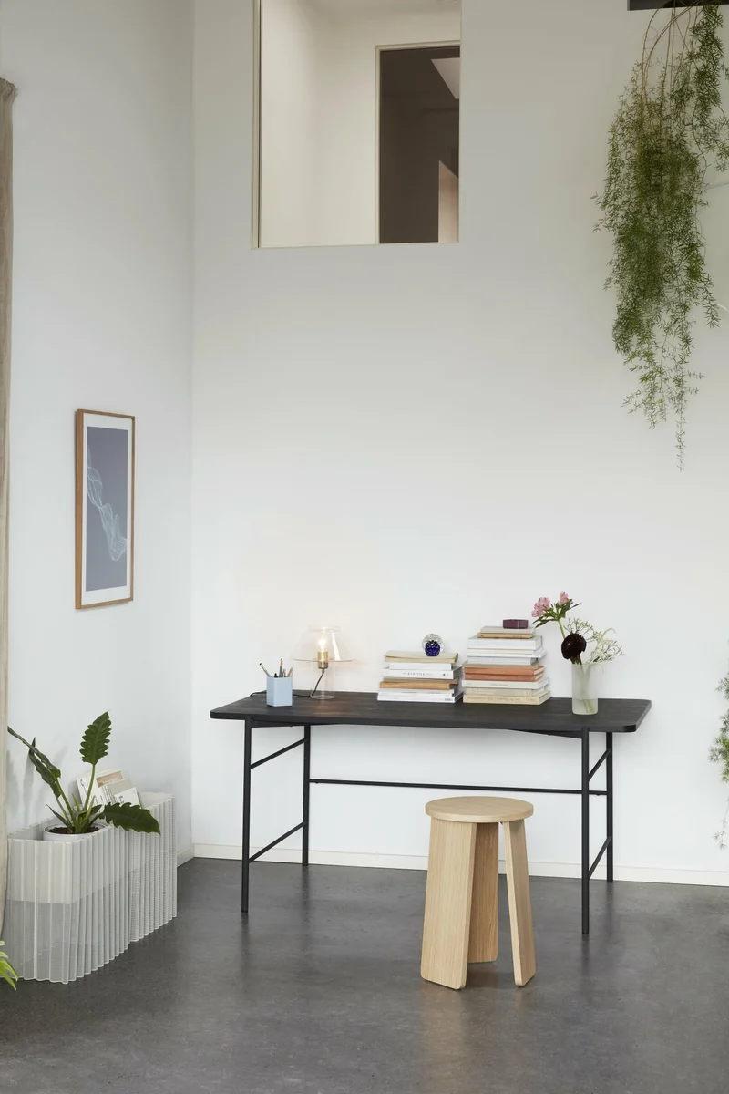 Tabouret en bois de chêne - Hübsch